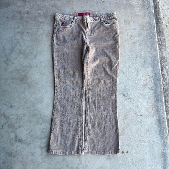 Corduroy Guess Womens pants size 34 vtg y2k - Picture 1 of 4